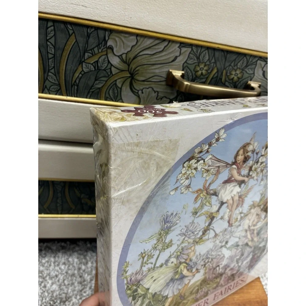 Set Of 3 Vintage Sealed Flower Fairies Jigsaw‎ Puzzles By Cicely Mary Barker